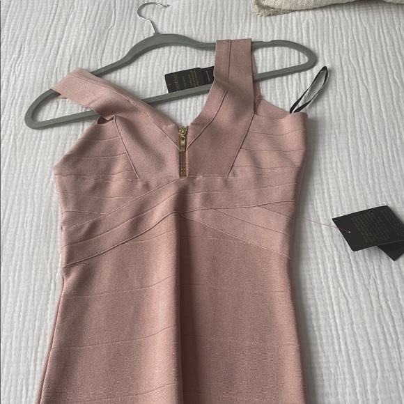 bebe Blush Pink Mini Dress - Picture 4 of 4